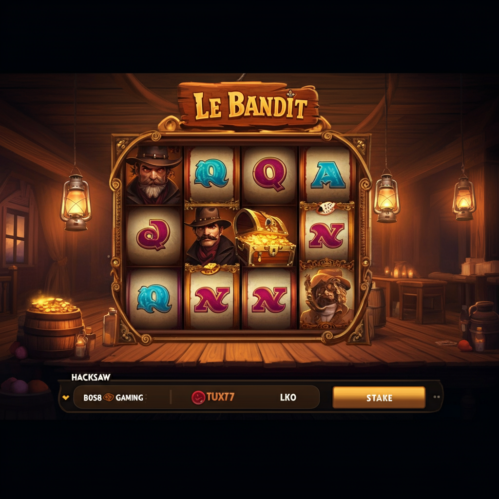 Le Bandit (Hacksaw Gaming) : Sistem Demo Slot Deposit Termurah